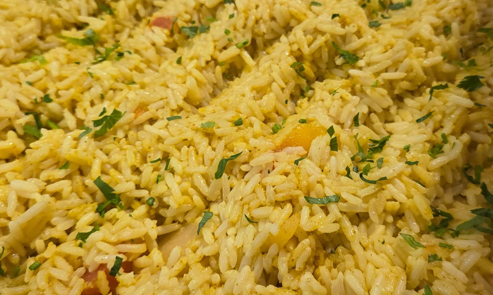 Orez cu curry si ghimbir